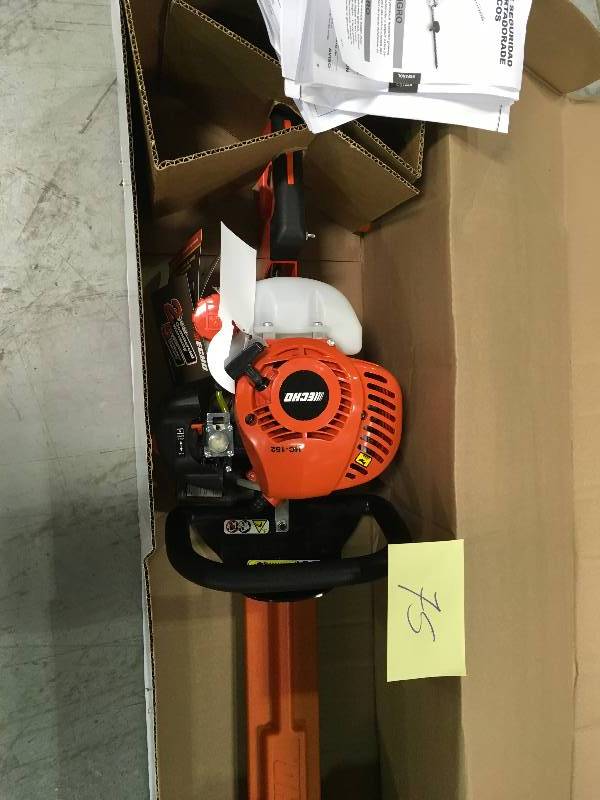 lot 75 image: ECHO 20 in. 21.2 cc Gas Hedge Trimmer in working conditions
