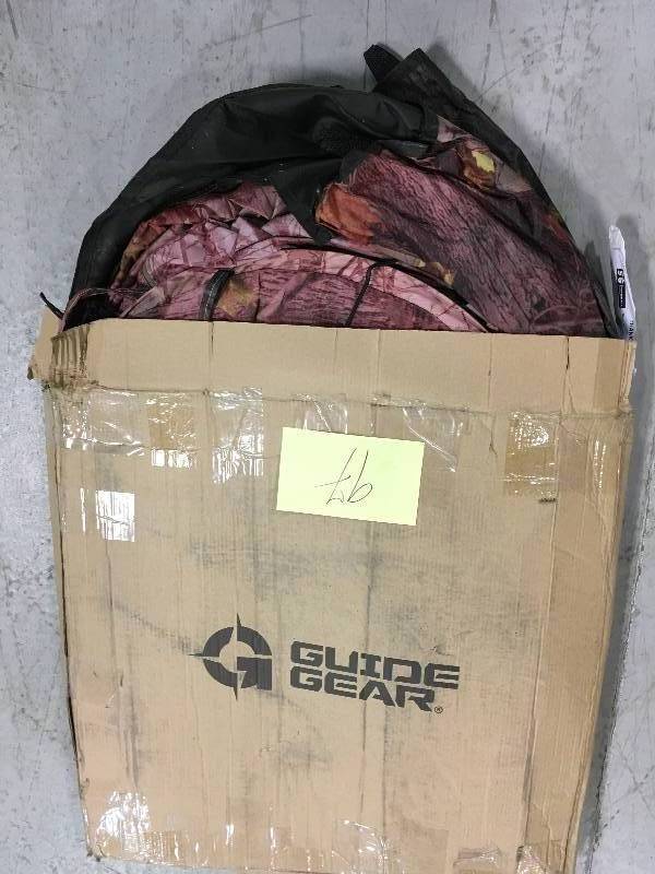 lot 97 image: Guide Gear Deluxe 4-panel Spring Steel Hunting Blind