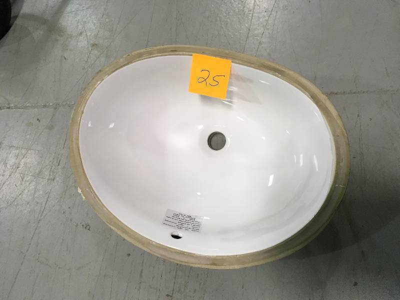 Small Porcelain Bathrom  Lavarotory White  Please see photos