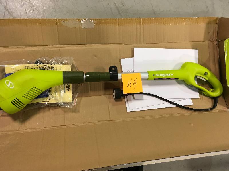 Sun Joe WJ101E 2-in-1 Electric Telescoping Power Weeder  Grass Shear  USED In good working condition