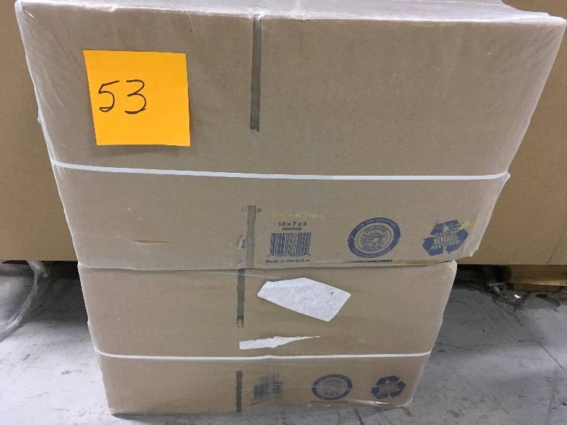 10 in. x 7 in. x 3 in. 25 Moving Box Bundle New