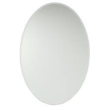 Glacier Bay 20 in. W x 30 in. H Recessed or Surface-Mount Bathroom Medicine Cabinet with Oval Beveled Mirror not used