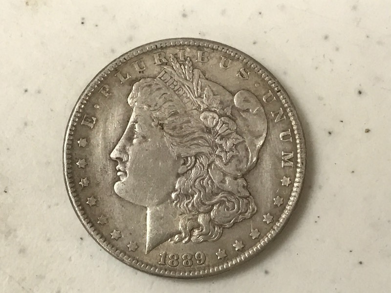1889 Morgan Silver Dollar ...