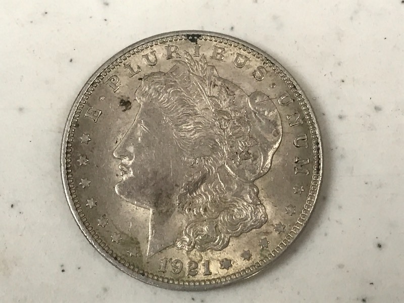 1921 Morgan Silver Dollar ...