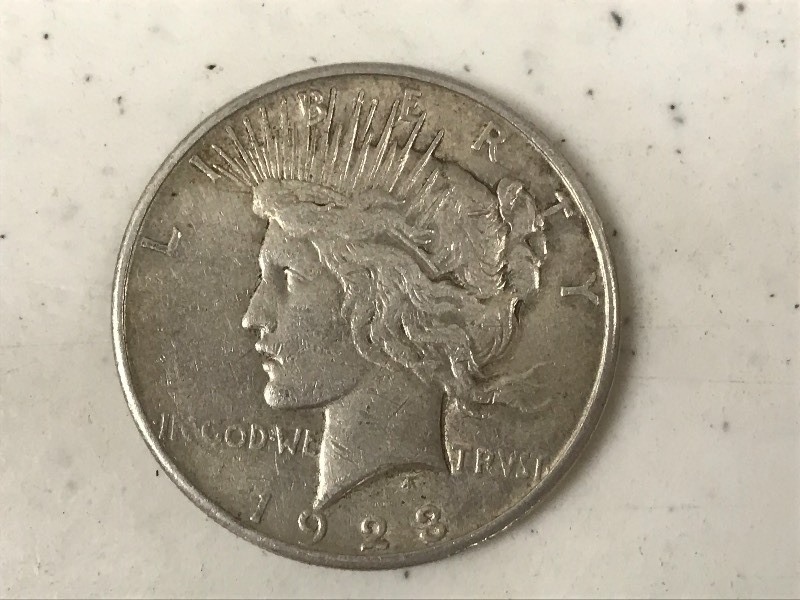 1923-S Peace Silver Dollar ...