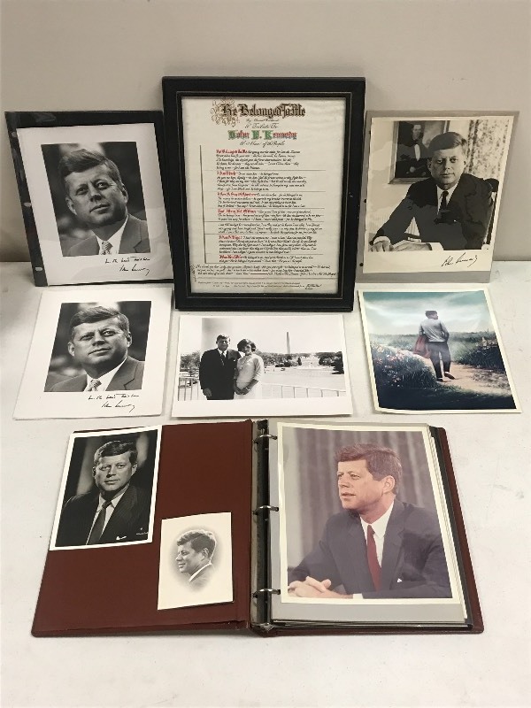 Lot Of Assorted JFK Photos, Prints,...