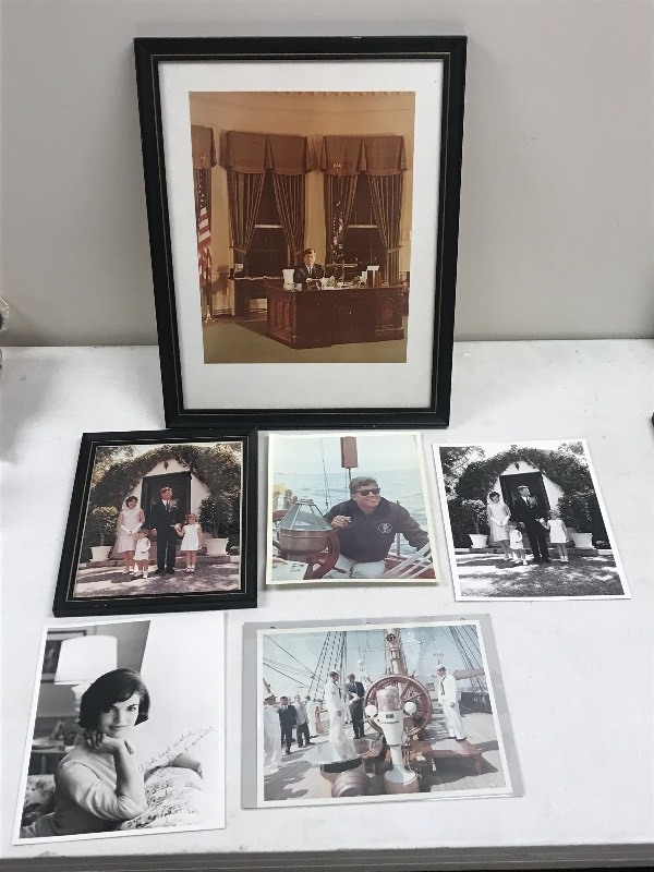 Lot Of Assorted JFK Photos, Prints,...