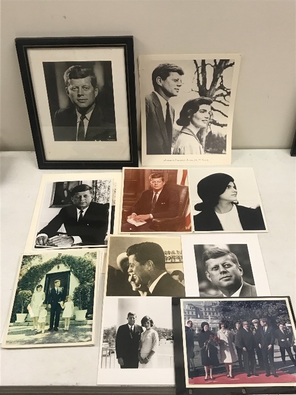 Lot Of Assorted JFK Framed Photos, ...
