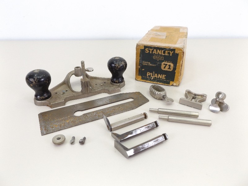 lot 5 image: Vintage Stanley Planer No. 71 with Original Box