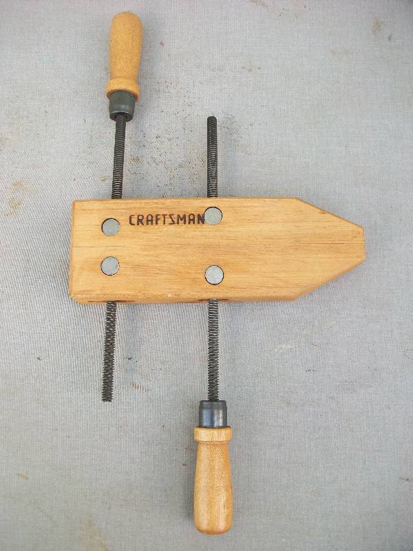 lot 13 image: Craftsman Wood Clamps