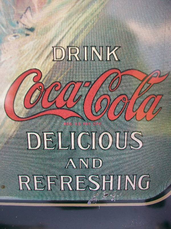 lot 29 image: Coca-Cola Tray