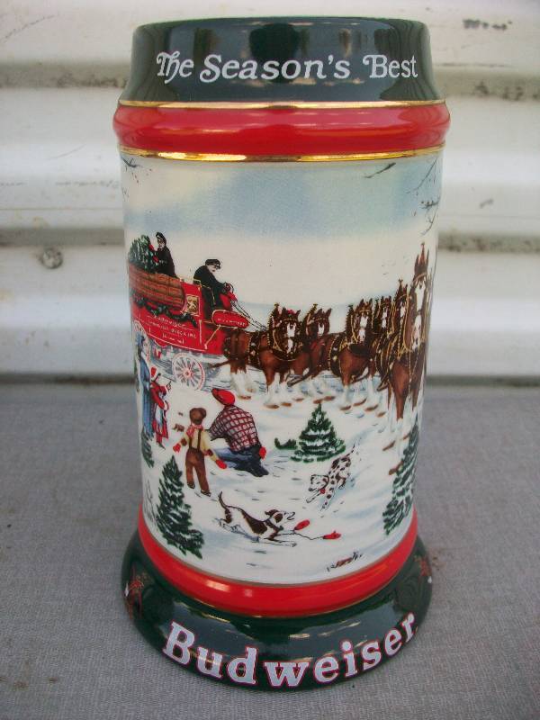 lot 31 image: Budweiser Steins