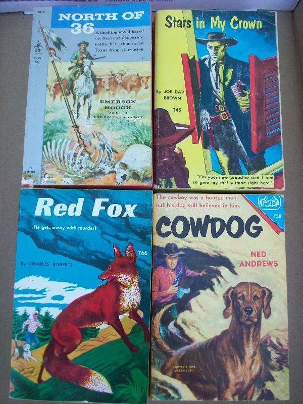 lot 44 image: Vintage Western Books