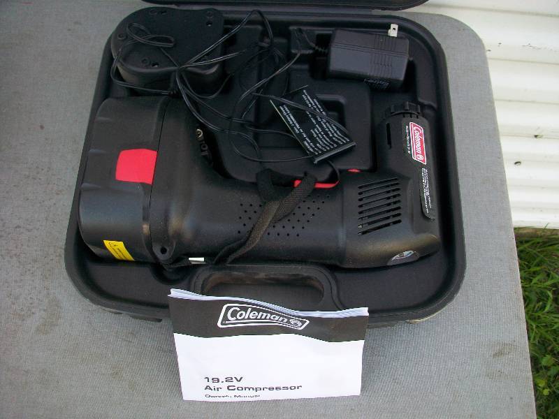 lot 78 image: Coleman Cordless Air Compressor