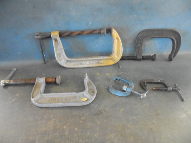 lot 2 image: C-Clamps and Puller