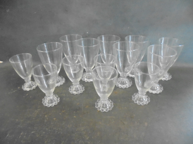 lot 35 image: Vintage Drinking Glasses
