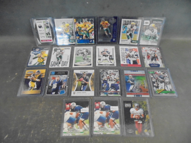 lot 53 image: Carson Wents Rookie Cards and Other Football Cards