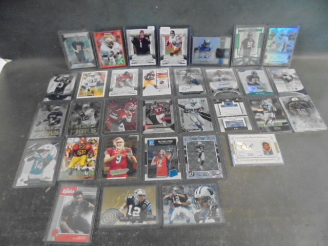 lot 55 image: Football Rookie Cards, some Signed