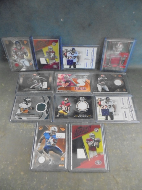lot 59 image: Football Rookie Patch Cards