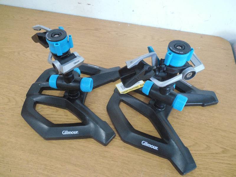 lot 32 image: (2) Gilmour 5800 sq. ft. Coverage Area, Heavy Duty Circular Sprinkler