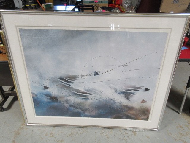 lot 224 image: FRAMED PRINT BY ARTIST C. WEBB