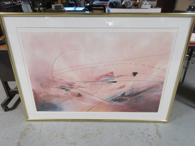 lot 225 image: FRAMED PRINT BY ARTIST C. WEBB