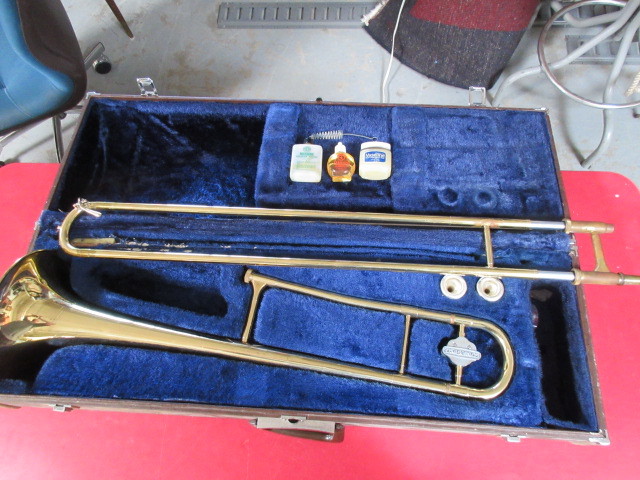 lot 236 image: COLLEGIATE TROMBONE