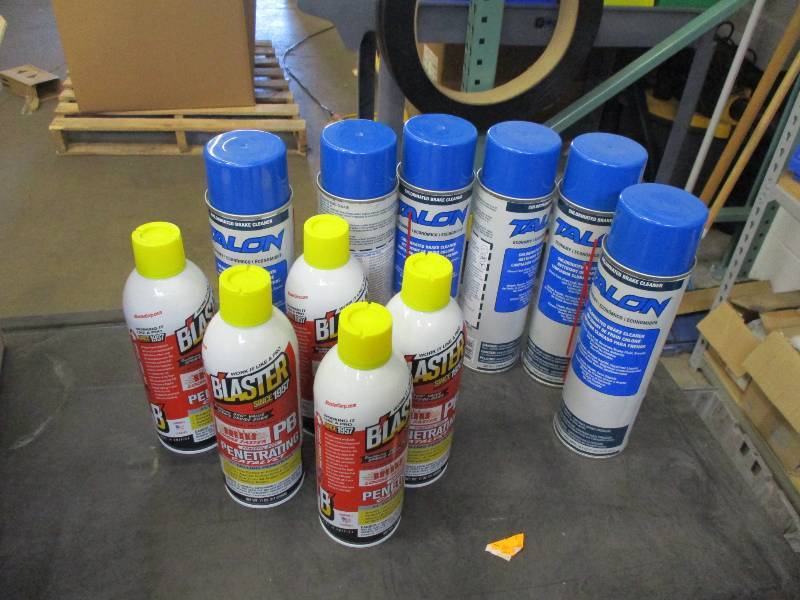 Assorted Garage Chemicals