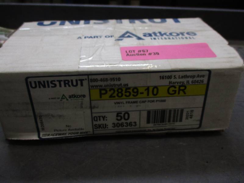 1 58 Unistrut End Caps
