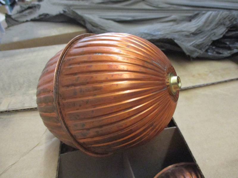Copper Float Bowls
