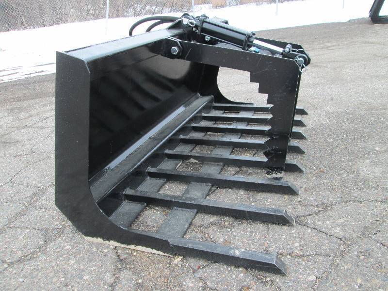 Brand New 5 Skid Steer Single Grapple - Bucket