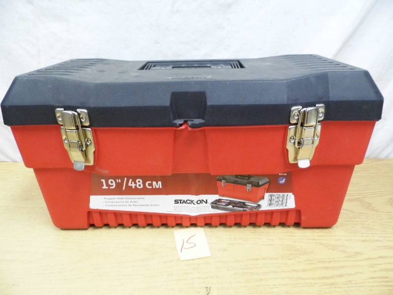 lot 15 image: Stack On Toolbox wTools