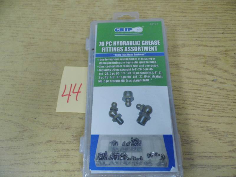 lot 44 image: Grip 70 Piece Hydraulic Fittings