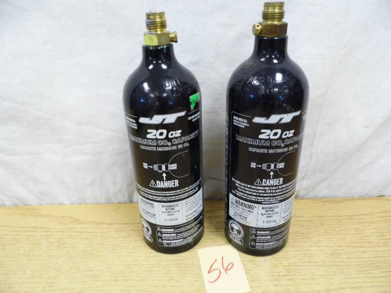 lot 56 image: Lot of 2 CO2 Canisters