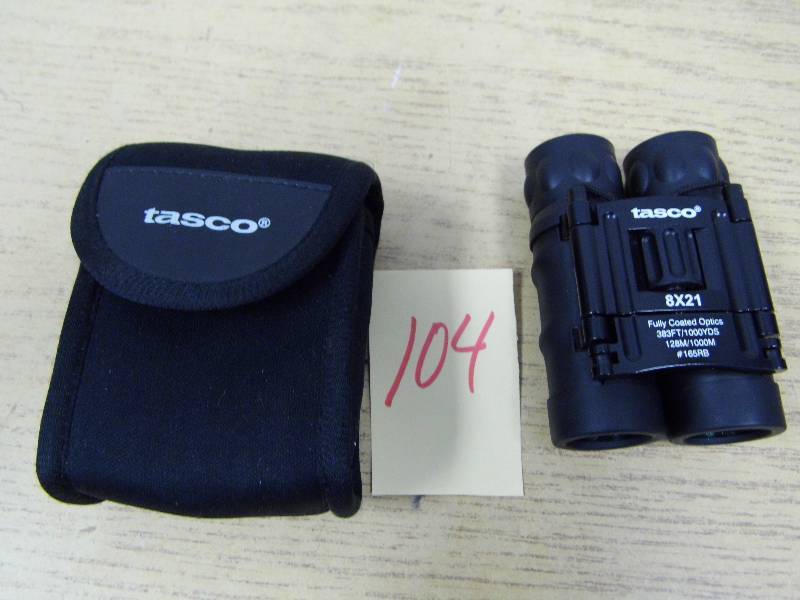 lot 104 image: Tasco Binoculars