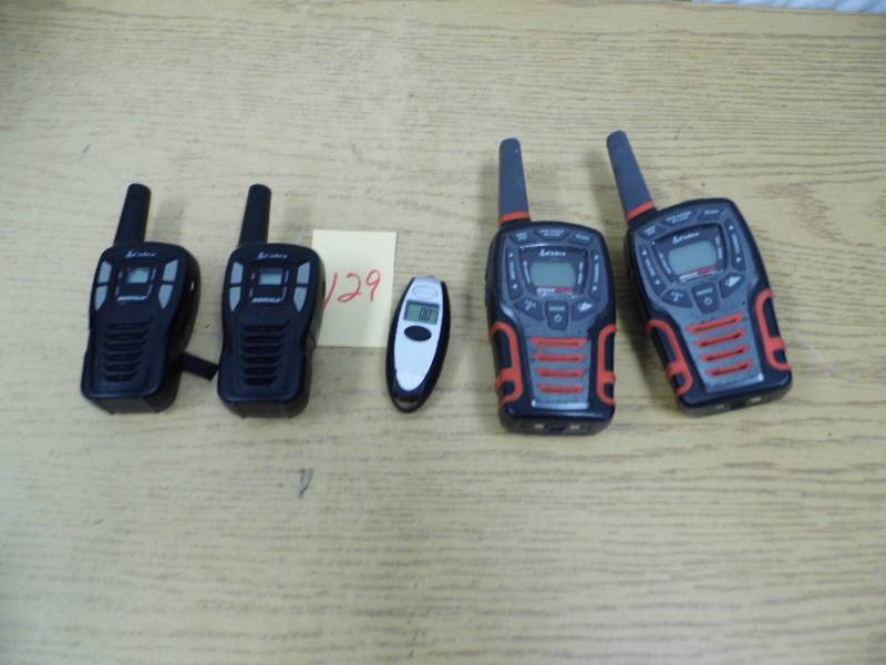 lot 129 image: 2 Way Radios - Tire Pressure Check