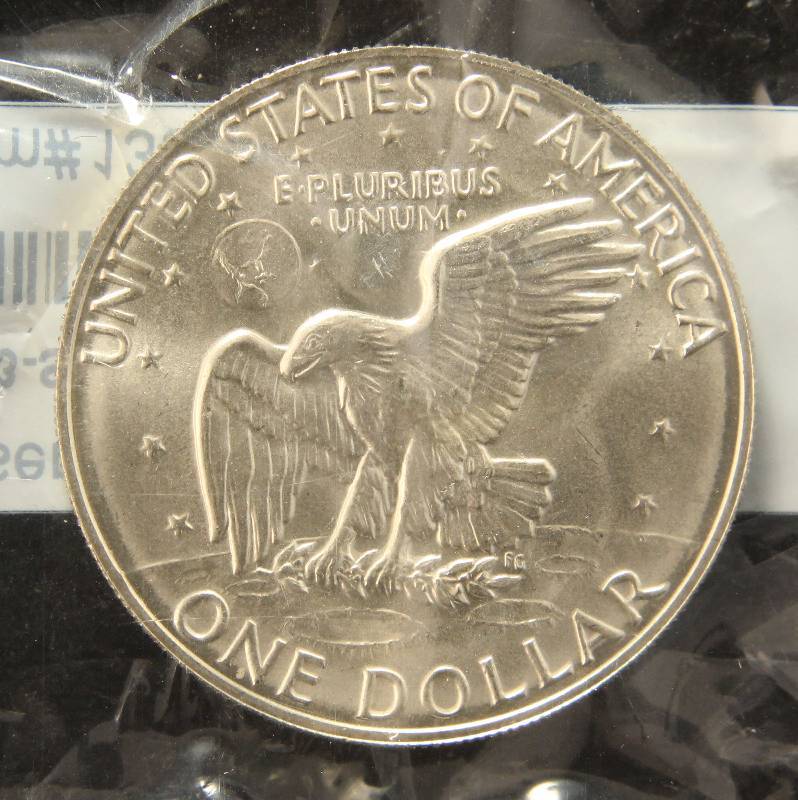 1973-S EISENHOWER 40% SILVER DOLLAR SEALED