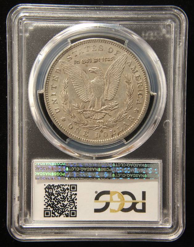 1896-O MORGAN SILVER DOLLAR AU53 PCGS BETTER DATE COIN