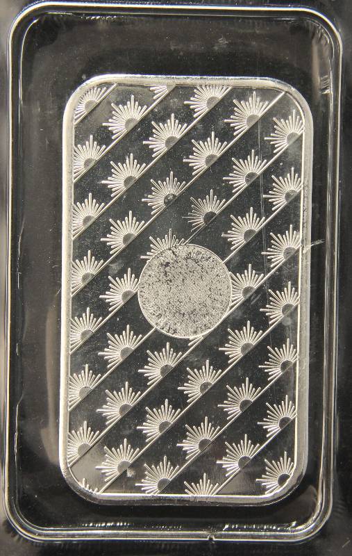 1 TROY OZ. .999 FINE SILVER BAR SUNSHINE MINTING SEALED