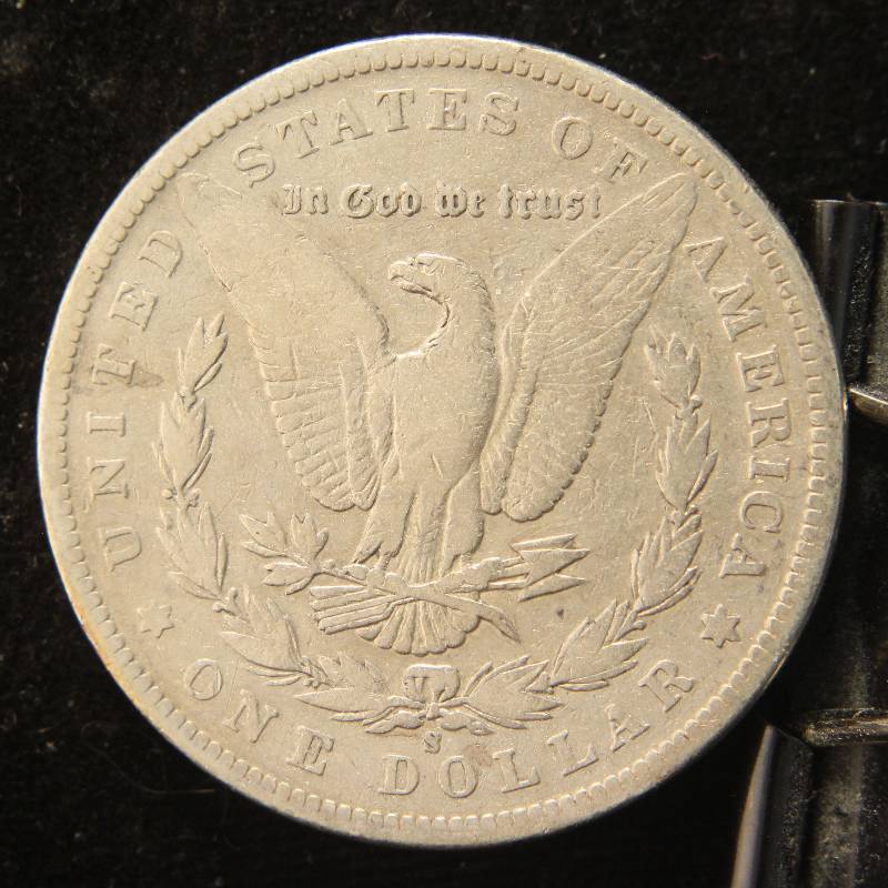 1899-S MORGAN SILVER DOLLAR