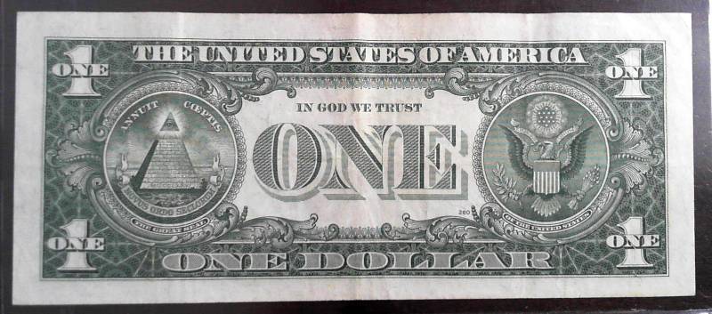 1957 US ONE DOLLAR SILVER CERTIFICATE STAR NOTE