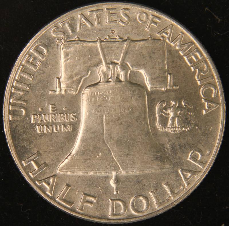 1963-D FRANKLIN HALF DOLLAR BU-UNC