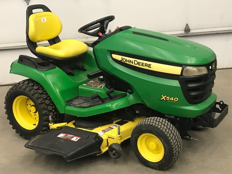 John Deere X540 Tractor August Lawn Equipment KBID