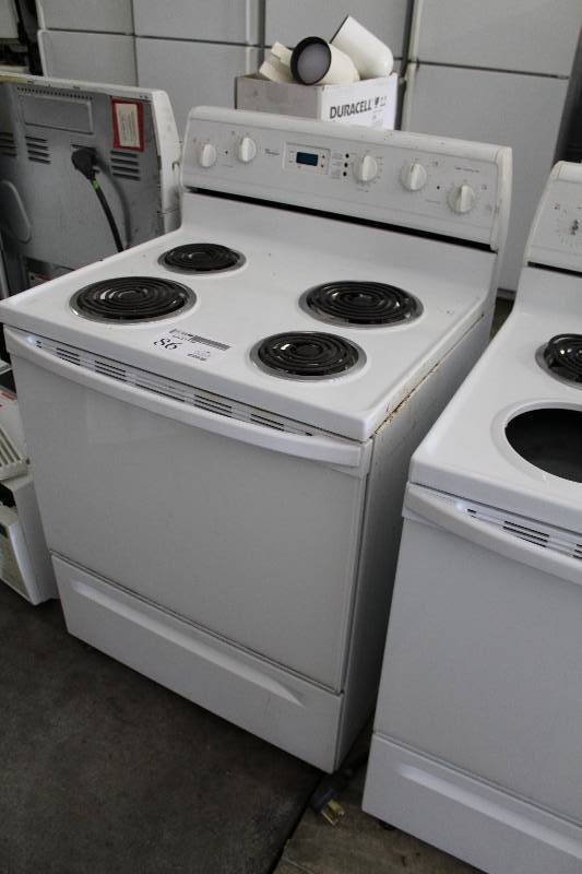 lot 86 image: Whirlpool 4-Burner Stove Top Oven