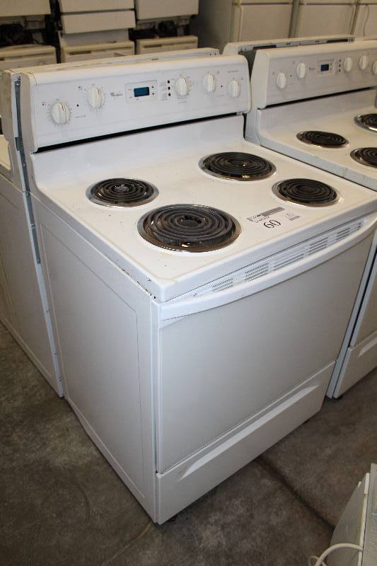 lot 60 image: Whirlpool 4-Burner Stove Top Oven