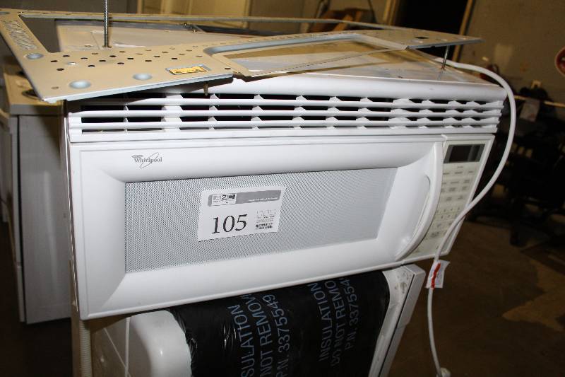 lot 105 image: Whirlpool Microwave