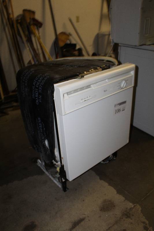 lot 106 image: Whirlpool Dishwasher