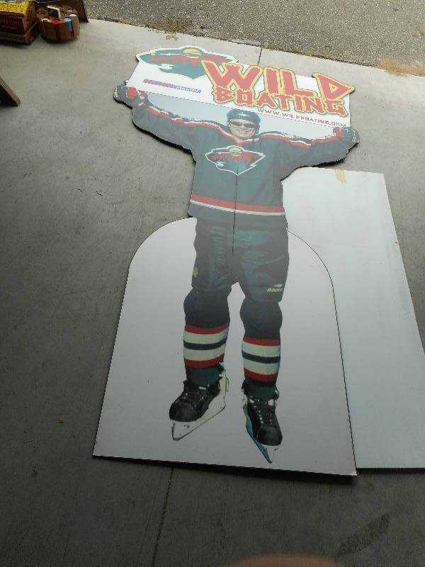 MN Wild Promotion Display