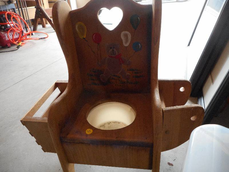 Vintage Potty Chair