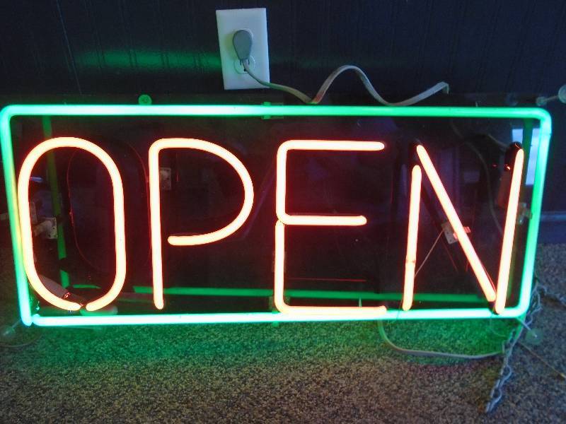 Open Sign